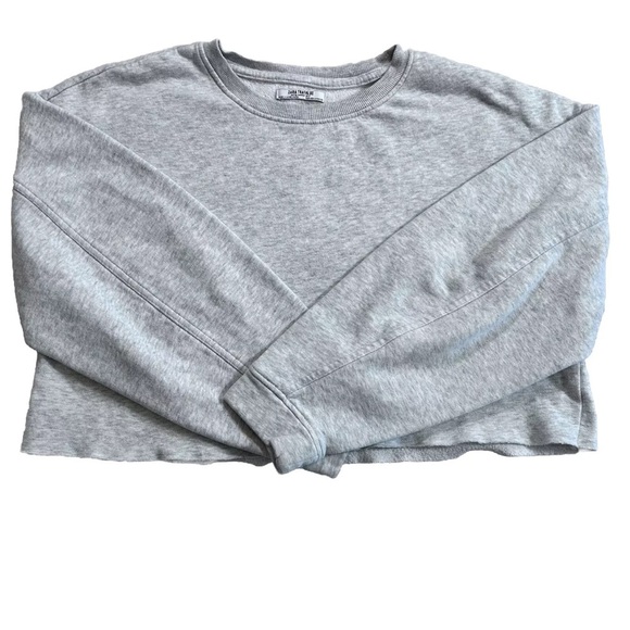 Zara Tops - Women’s Zara cropped gray sweatshirt. Size Medium